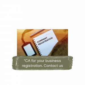 Company Registration Notebook and Phone
