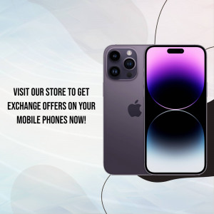 iPhone 14 Pro with exchange offer promotion