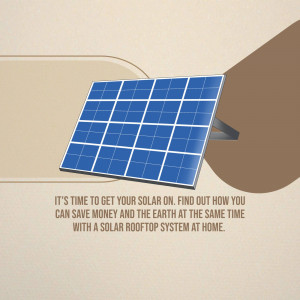 Solar Panel Rooftop System Social Media Post For LinkedIn