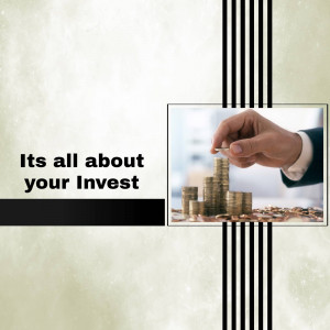 Hand placing a coin on a stack of coins, representing investment growth.