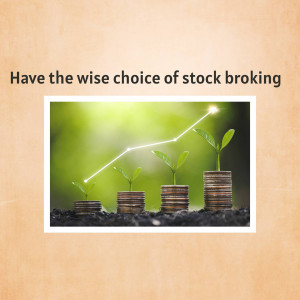 Image depicting growth and financial success with a plant growing from stacked coins.