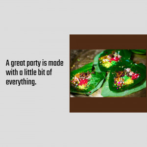 Close-up of colorful paan (betel leaf preparation) served on green leaves.