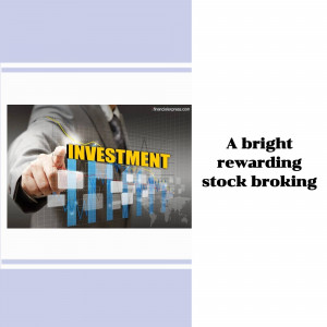 A hand pointing towards glowing blocks spelling 'INVESTMENT' over a stock market graph and world map.