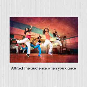 Group of people dancing in a fitness class