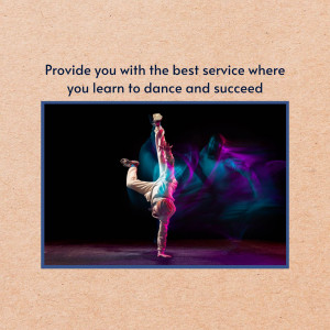 A dancer performing a handstand on stage with dynamic lighting.