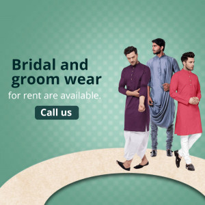 Men in traditional Indian wedding attire - Kurta Pajama