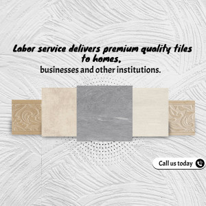 Selection of premium quality tiles for homes and businesses