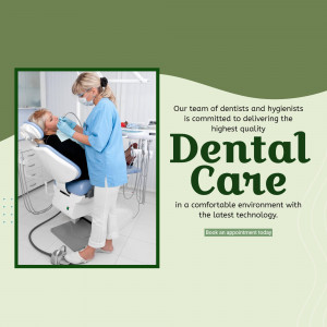 Dentist examining a patient in a modern dental office