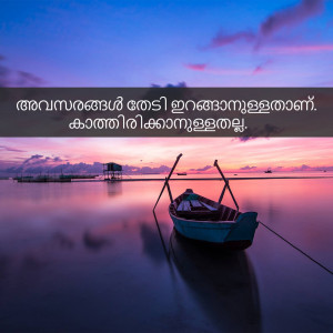 A serene sunset over the Kerala backwaters with a traditional boat.