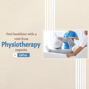 A physiotherapist working with a patient during a session.