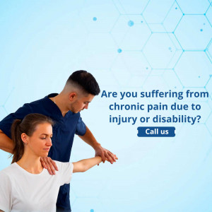 Physiotherapist treating a patient's back pain