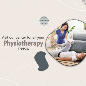 A physiotherapist working with a patient during a session.