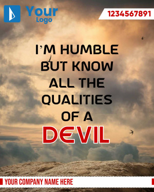 Motivational quote image with a dramatic sky background.