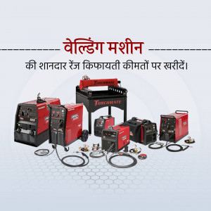 Collection of Torchmate welding machines with accessories