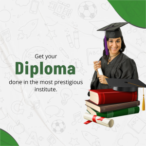 A woman in a graduation cap and gown holding a diploma.