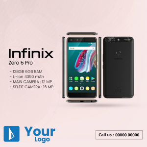Infinix Zero 5 Pro smartphone with specifications