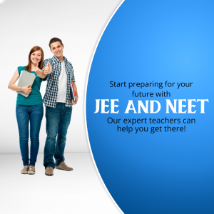 Students preparing for JEE and NEET exams with expert guidance.