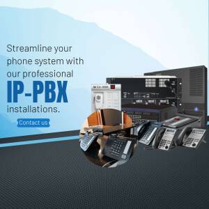 Professional IP-PBX Phone System Installations Advertisement For Telegram