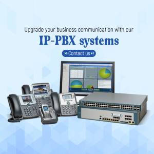 Upgrade Your Business Communication With IP-PBX Systems Social Media Post For Telegram
