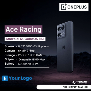 OnePlus Ace Racing smartphone with specifications