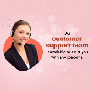 Woman with headset representing customer support