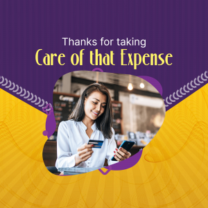 Woman paying with credit card and phone