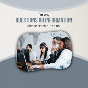Customer support team assisting clients with questions and information.