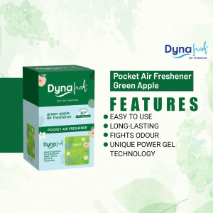 DynaFresh Green Apple Pocket Air Freshener product shot