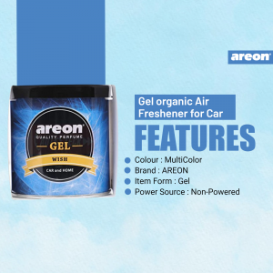 Areon Gel Air Freshener for Car and Home