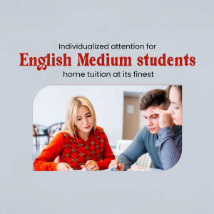 Two students receiving individualized attention during a home tuition session.