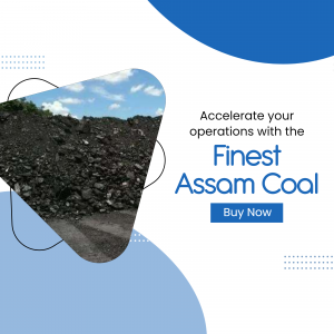 Image showcasing Assam Coal with text promoting operational acceleration.