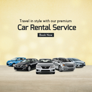 Selection of cars available for rent