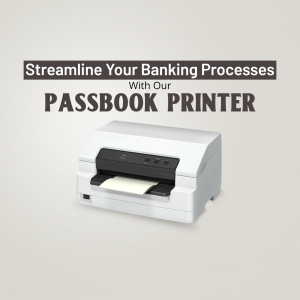 Passbook printer for banking processes