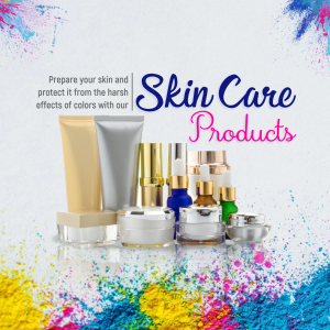 Before & After Skin Care marketing flyer