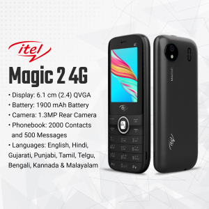 itel Magic 2 4G mobile phone with specifications