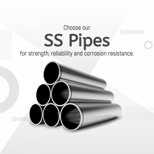 Stainless Steel Pipes for Industrial Use
