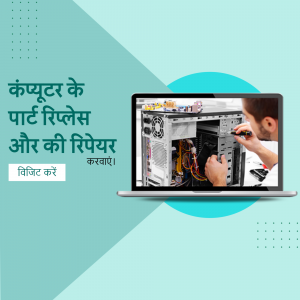 A person repairing a laptop's internal components.