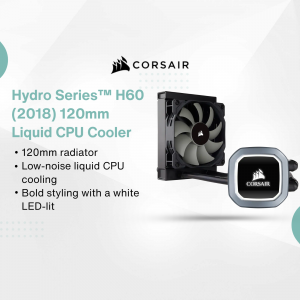 Corsair Hydro Series H60 120mm Liquid CPU Cooler product shot