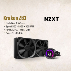NZXT Kraken Z63 240mm All-in-One Liquid CPU Cooler