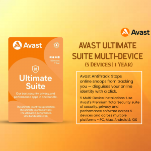Avast Ultimate Suite Multi-Device advertisement