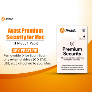 Avast Premium Security for Mac packaging