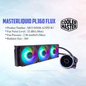 Cooler Master MasterLiquid PL360 Flux RGB Liquid CPU Cooler