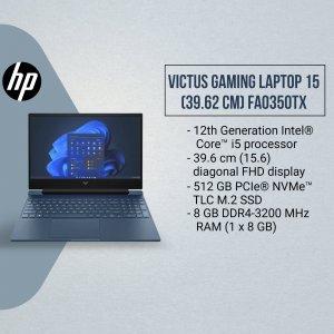 HP Victus 15 Gaming Laptop with specifications