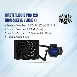 Cooler Master MasterLiquid Pro 120 Liquid CPU Cooler