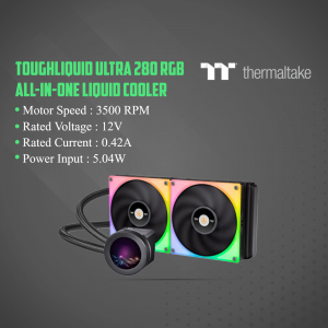 Thermaltake Toughliquid Ultra 280 RGB Liquid Cooler - Product Shot