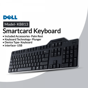 Dell KB813 Smartcard Keyboard with Palm Rest