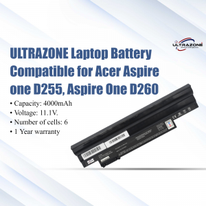 Ultrazone Laptop Battery Compatible with Acer Aspire One D255 and D260