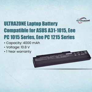 Ultrasound Laptop Battery Compatible with ASUS A31-1015, EEE PC 1015 Series, EEE PC 1215 Series