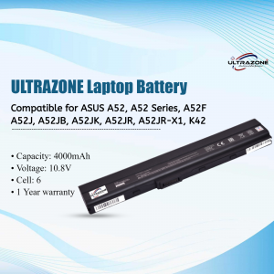 Ultrasone Laptop Battery Compatible with ASUS A52 Series