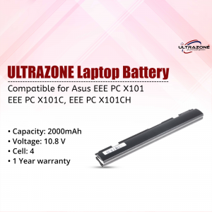 Ul trazone Laptop Battery Compatible with Asus EEE PC X101, X101C, X101CH
